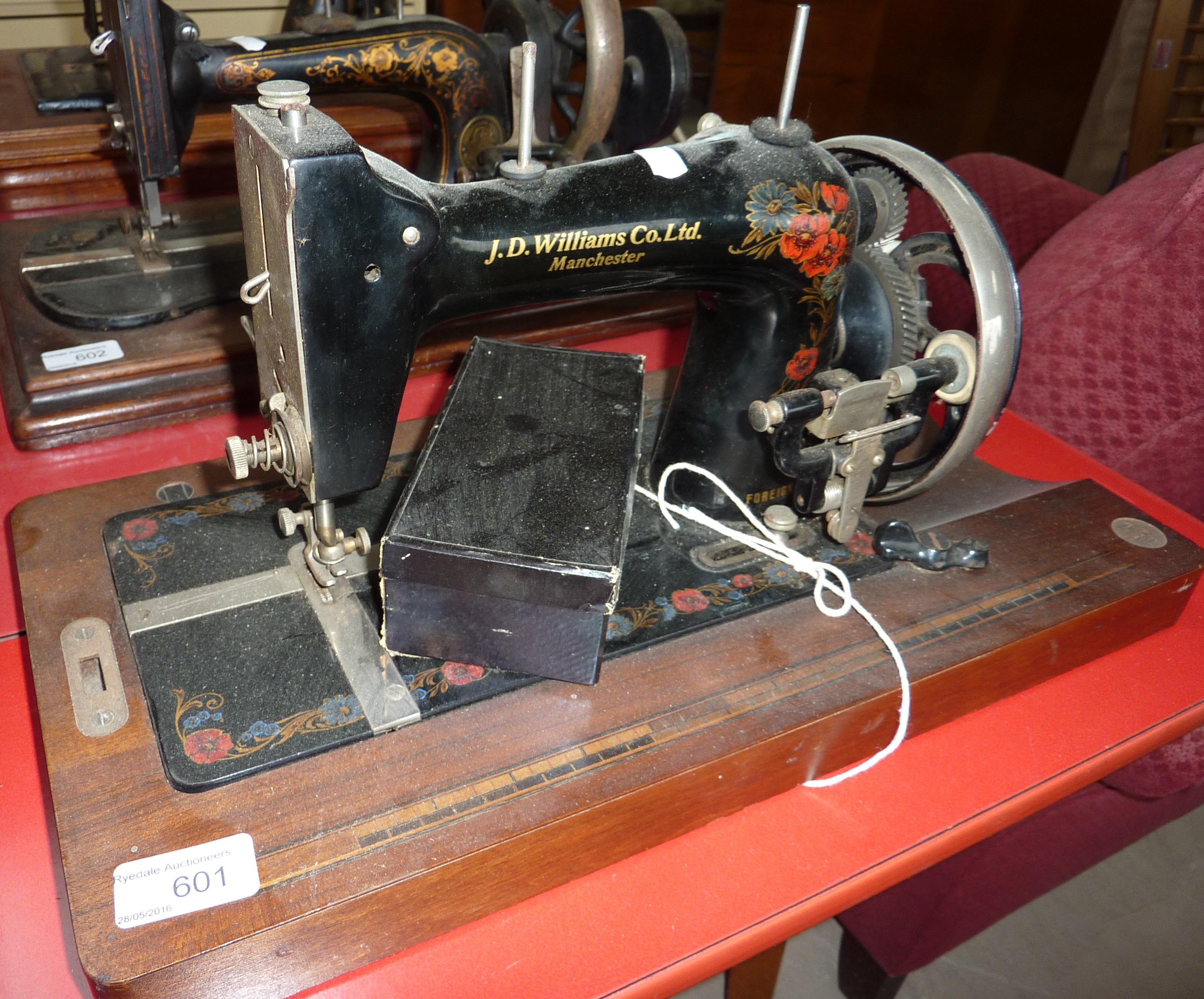 JD Williams & Co Manchester sewing machine