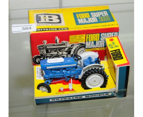 Britains Ford Super Major 5000 tractor in original box and packing