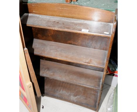 Four shelf open book shelf 
