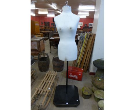 A mannequin on stand