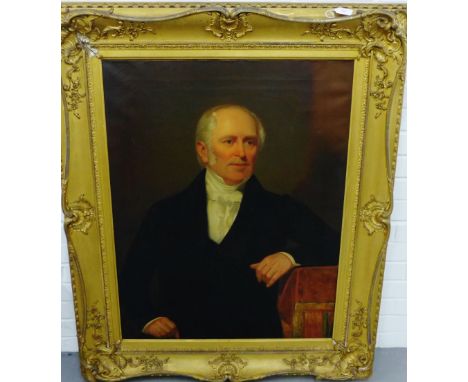 Late 18th / early 19th Century portrait of Garden Duff,  Oil-on-Canvas,  in a giltwood frame, apparently unsigned, 70 x 92cm 