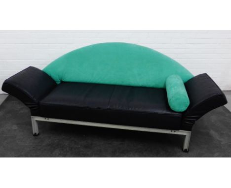 Contemporary two-seater sofa / daybed,  88 x 215cm