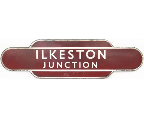 Totem BR(M) FF ILKESTON JUNCTION from the former Midland Railway station between Shipley Gate and Stanton Gate. In very good 
