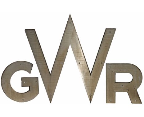 GWR Stainless Steel Motif. One of only 12 of this type made and fitted to Power Cars 43187, 43188, 43005, 43016, 43042, 43194