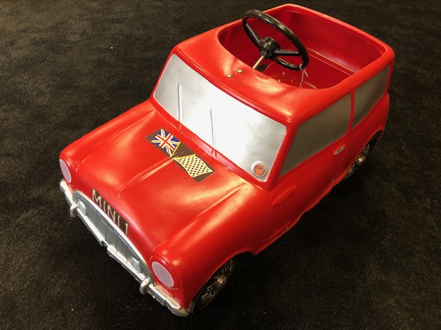 classic mini pedal car