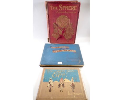 Randolph Caldecotts Graphic Picture 1898, The Light Side of Egypt, Lance Thackeray and The Sphere magazine Jan to June 1900