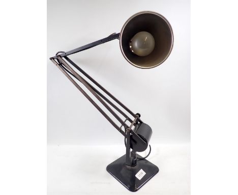 An early&nbsp;Hardil Horstmann black anglepoise lamp