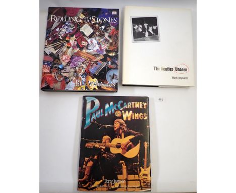 Rock 'n' Roll, Rolling With The Stones by Bill Wyman, together with The Beatles Unseen and Paul McCartney and Wings