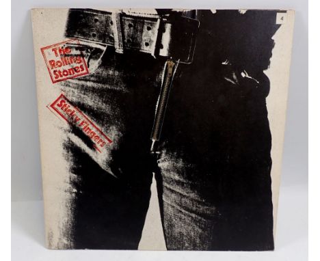The Rolling Stones 'Sticky Fingers' LP record 