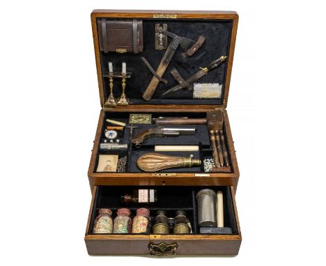 Vampire Slaying Set -&nbsp;an interesting Vampire slaying set, the interior with various divided sections, made up comprising