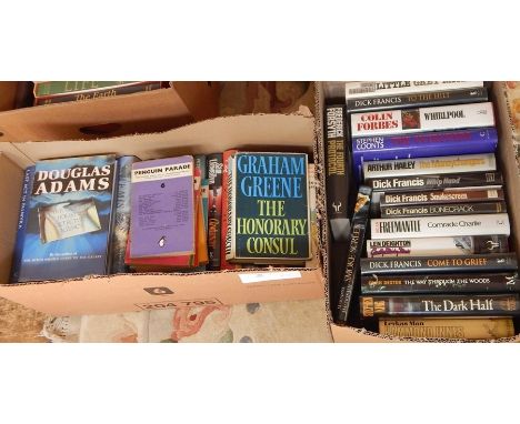 Quantity of modern first editions including:-Adams, Douglas"Dirk Gentley's Holistic Detective Agency", Heinemann 1987, signed