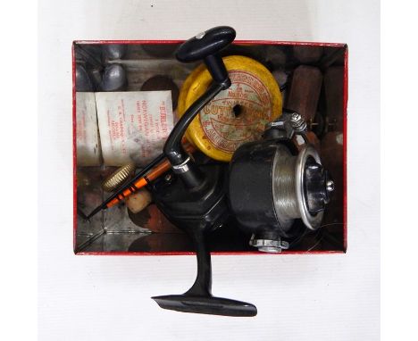 K P Morritt's Intrepid Elite fishing reel and a Shakespeare 2210 II reel (2) 
