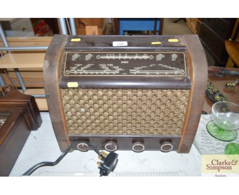 A GEC vintage radio - sold as collector's item