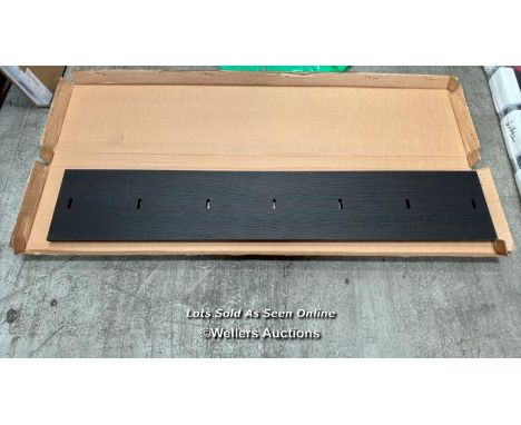 RRP: £535 - CATTELAN ITALIA AIRPORT SHELF 160CM X 29CM / THIS IS FOR USE WITH THE AIRPORT MODULAR BOOKCASE &amp; SHELVING UNI
