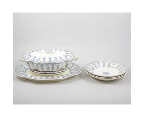 A collection of Spode Chester tableware, including tureens and plates