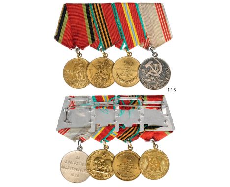 20 Years Jubilee Medal for the Victory in the Great Patriotic War, 1945, 40 Years Jubilee Medal for the Victory in the Great 