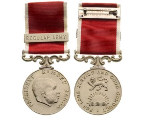 Breast Badge, 35 mm, Silver, maker's mark "Spink&amp;Son, London", original suspension device and ribbon with clasp "Regular 