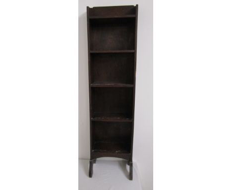 Small oak book shelf