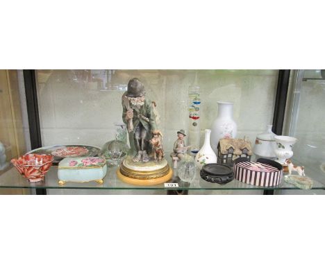 Shelf of collectables