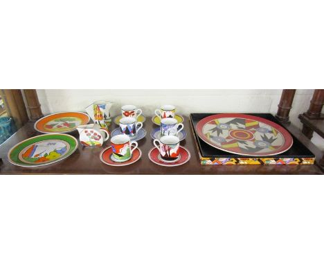 Collection of Wedgwood - Clarice Cliff design