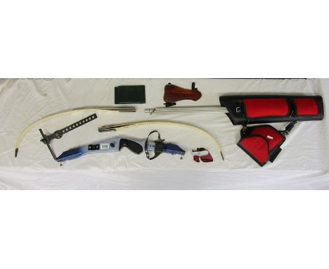 Recurve bow and arrows