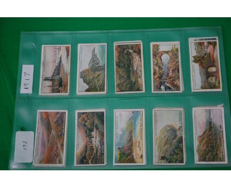 CIGARETTE CARDS; John Player & Sons: Complete set, 1917, Gems of British Scenery - a series of 25



UK POSTAGE & PACKING £2.