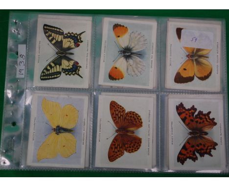 CIGARETTE CARDS; Wills's Cigarettes, Incomplete set, Butterflies & Moths, 1938, series of 40 (39 cards only). 


UK POSTAGE &