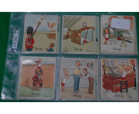 CIGARETTE CARDS; Kensitas Cigarettes: Henry.  1936. 24 cards.


UK POSTAGE & PACKING £2.99 1ST CLASS POST ( NON TRACKED ) 

C