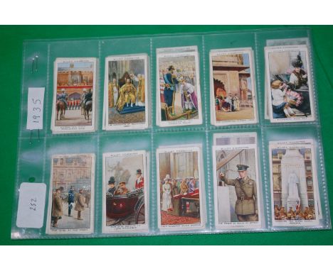 CIGARETTE CARDS: Wills's Cigarettes: Complete set,1935, The Reign of H.M. King George V - a series of 50


UK POSTAGE & PACKI