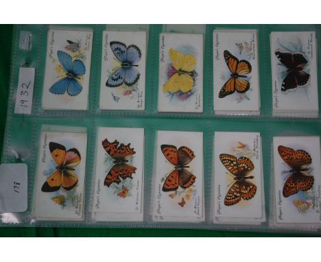 CIGARETTE CARDS; John Player & Sons: Complete set, 1932, Butterflies - a series of 50



UK POSTAGE & PACKING £2.99 1ST CLASS