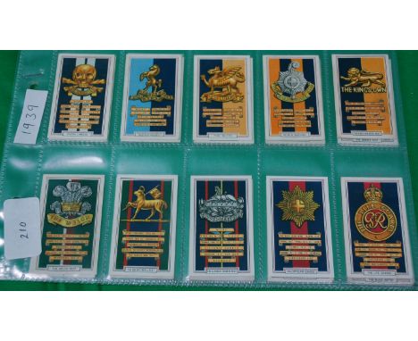 CIGARETTE CARDS; Gallaher: Complete set, 1939, Army Badges - a series of 48



UK POSTAGE & PACKING £2.99 1ST CLASS POST ( NO