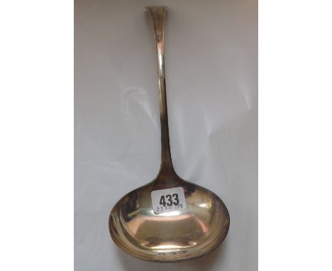 OE pattern soup ladle Sheff 1917 by HA 228g    