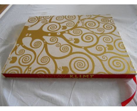 BARNES, R.   Gustav Klimt   2012, London, fol.   orig. silk with s/case 