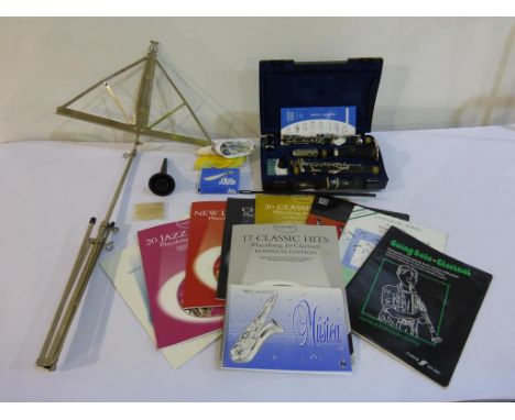 A Buffet B12 Clarinet, excellent (as new) condition, airtight; plays well; new reed with reed holder housed in original buffe