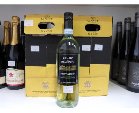 * 12 Bottles of Brume di Monte Pinot Grigio (12) Everything you expect from this very fashionable grape variety! Light and cl