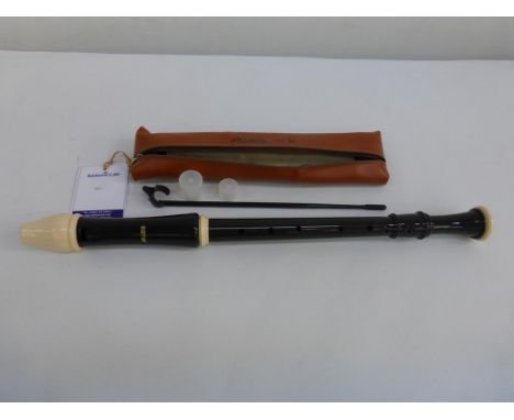 * An Aulos Tenor Recorder with soft case (RRP £65.00)