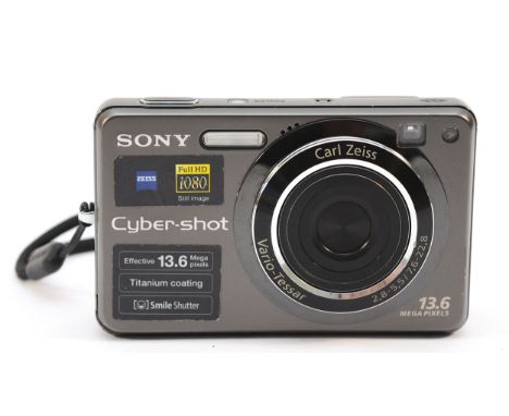 A Sony Cybershot DSC-W300 digital camera. 