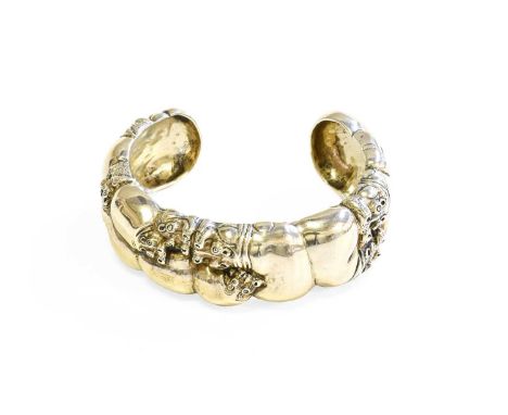 A Hippo Bangle, by Patrick Mavros, measures 5.7cm by 4.3cmGross weight 79.5 grams.
