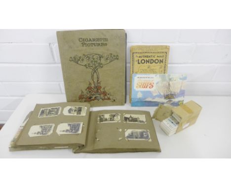 A quantity of vintage cigarette cards and albums (a lot) 