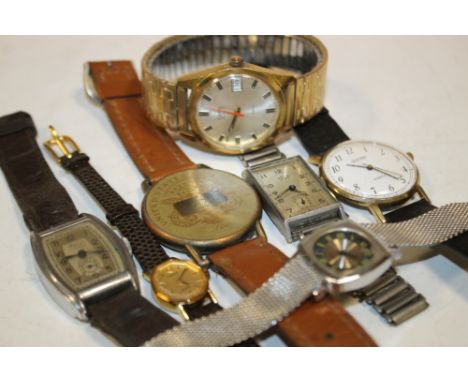 A BAG OF WRISTWATCHES TO INCLUDE ORIS, ROTARY, SEKONDA ETC.
