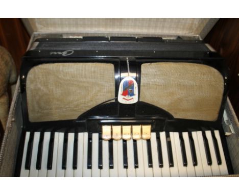A CASED CABRI ACCORDION 