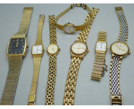 Seven Rotary wristwatches 