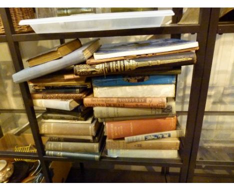 NATURE BOOKS. Shelf of nature books