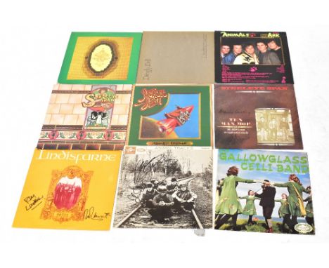 ROCK & POP; a quantity of records to include The Animals 'Animal Tracks' and 'Arc', both bearing signatures, Steeleye Span 'P