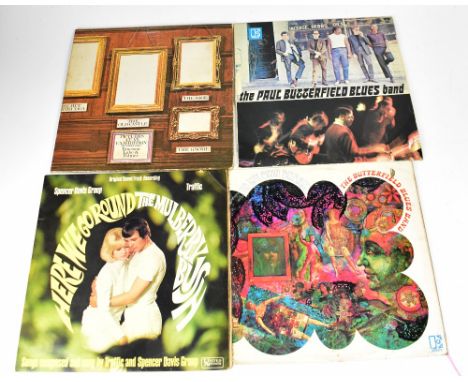 ROCK &amp; JAZZ; a quantity of LPs and singles to include Emerson, Lake &amp; Palmer 'Pictures at an Exhibition', on black Is
