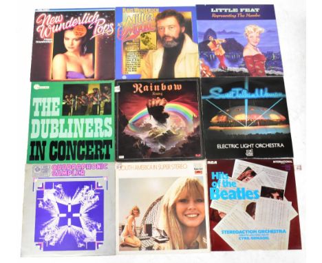 ROCK &amp; POP; a quantity of records to include Rainbow 'Rising', Electric Light Orchestra 'Sweet Talkin' Woman' 12", on pur