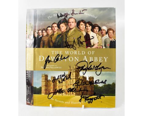 JULIAN FELLOWES; a photographic postcard bearing the actor's signature.We have not authenticated this signature, please satis