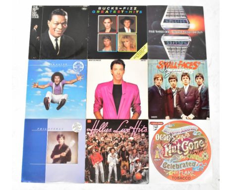 ROCK & POP; a quantity of LPs to include The Small Faces 'Ogdens' Nut Gone Flake' and 'Greatest Hits', both bearing signature