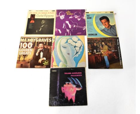 ROCK, POP & COUNTRY; a quantity of records to include two Lonnie Donegan albums, both bearing signatures, Cream 'Fresh Cream'