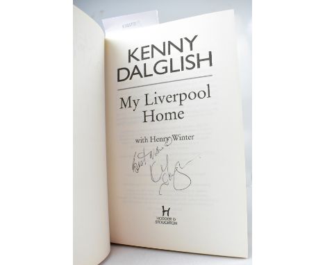 SIR KENNY DALGLISH; 'My Liverpool Home', a single volume bearing the signature of the Liverpool football legend.We have not a